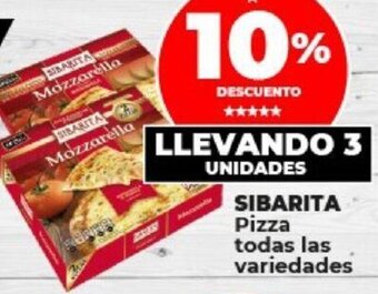 Supermayorista Vital SIBARITA Pizza todas las variedades oferta