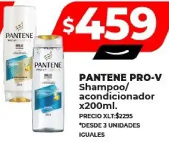 Supermayorista Vital PANTENE PRO-V Shampoo/ acondicionador x200ml. oferta
