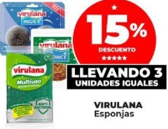 Supermayorista Vital VIRULANA Esponjas oferta