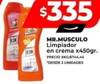 Supermayorista Vital MR.MUSCULO Limpiador en crema x450gr. oferta