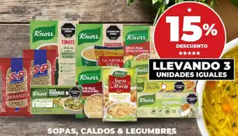 Supermayorista Vital SOPAS, CALDOS & LEGUMBRES oferta