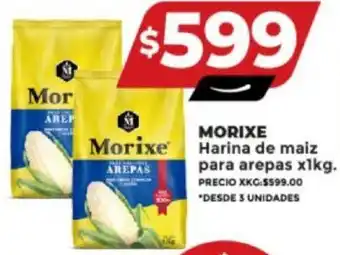 Supermayorista Vital MORIXE Morixe Harina de maiz para arepas x1kg. oferta