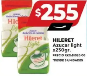 Supermayorista Vital HILERET Azucar light x250gr. oferta