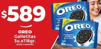Supermayorista Vital OREO Galletitas 3u.x118gr. oferta