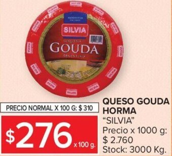 Carrefour QUESO GOUDA HORMA "SILVIA" oferta