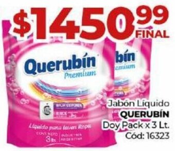 Diarco Jabón Líquido QUERUBÍN Doy PAck x 3lt oferta