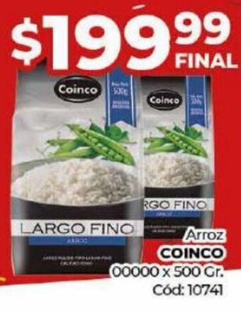 Diarco Arroz COINCO 00000 x 500 Gr. Cód: 10741 oferta