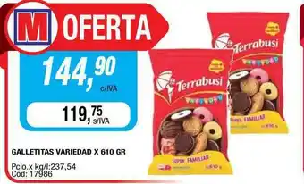Maxiconsumo Galletitas Variedad x 610gr oferta