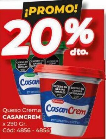 Diarco Queso Crema CasanCrem x 290gr oferta