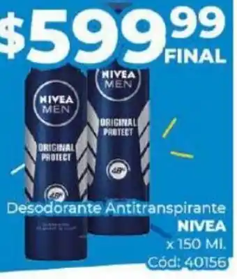 Diarco Desodorante Antitranspirante NIVEA x 150 MI. oferta