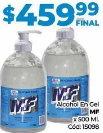 Diarco Alcohol En Gel MF x 500ml oferta