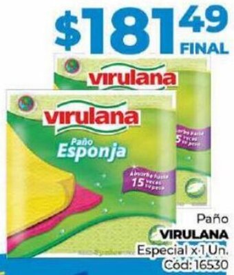 Diarco Paño VIRULANA Especial x 1 Un. oferta