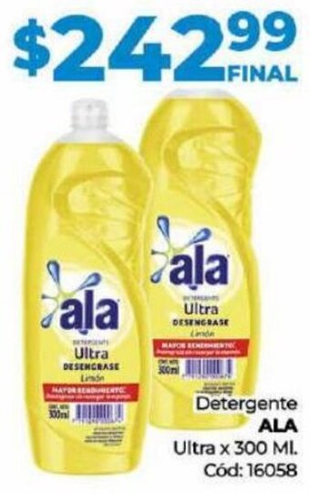Diarco Detergente ALA Ultra x 300 MI. oferta
