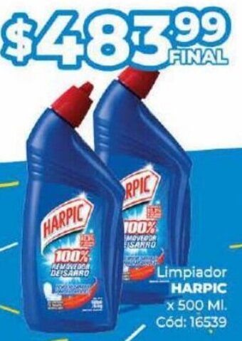 Diarco Limpiador HARPIC x 500 MI. Cód: 16539 oferta