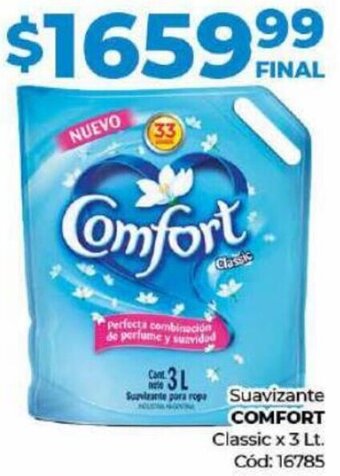 Diarco Suavizante COMFORT Classic x 3Lt oferta