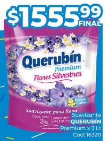 Diarco Suavizante Querubin Premium x 3Lt oferta