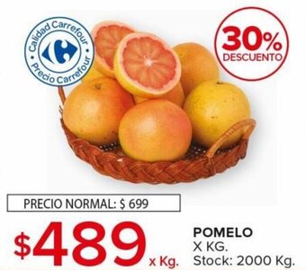 Carrefour Maxi POMELO X KG. oferta