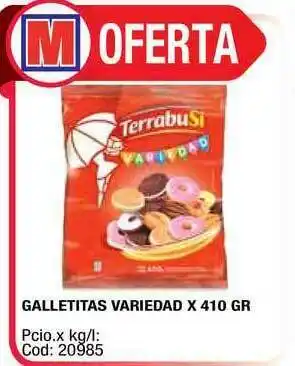 Maxiconsumo Galletitas Variedad x 410gr oferta