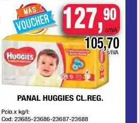 Maxiconsumo Panal Huggies Cl.reg. oferta