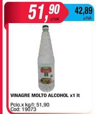 Maxiconsumo Vinagre Molto Alcohol x 1lt oferta
