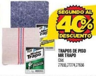 Supermercados Yaguar TRAPOS DE PISO MR TRAPO oferta