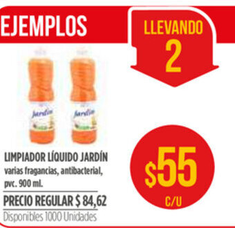 Supermercados Vea Limpiador Líquido Jardín 900ml oferta