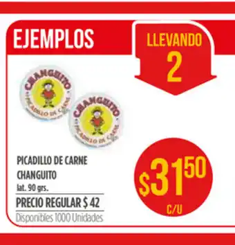 Supermercados Vea Picadillo De Carne Changuito 90grs oferta
