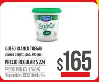 Tregar Queso Blanco 290grs