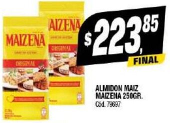 Supermercados Yaguar ALMIDON MAIZ MAIZENA 250GR. oferta