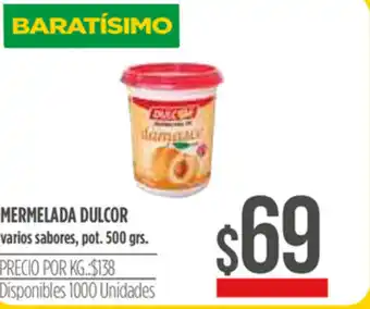 Supermercados Vea Dulcor Mermelada 500grs oferta