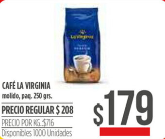 Supermercados Vea Café La Virginia 250grs oferta
