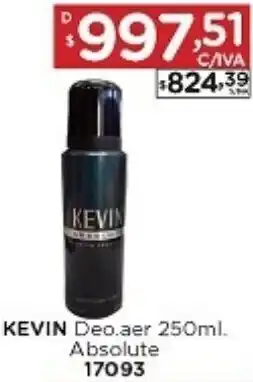 Hipermay KEVIN Deo.aer 250ml. Absolute 17093 oferta
