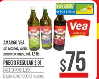 Amargo Vea 1,5lts