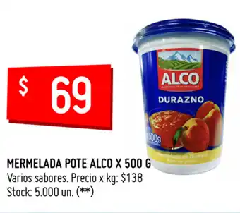 Walmart Mermelada Pote Alco x 500g oferta