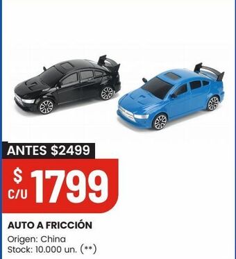 Changomas Auto a fricción oferta