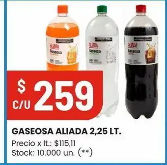 Changomas Gaseosa aliada 2,25 lt. oferta