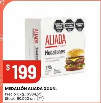 Changomas Medallón aliada x2 un. oferta