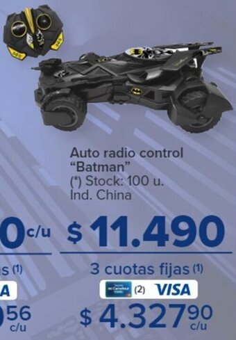 Carrefour Auto radio control Batman oferta