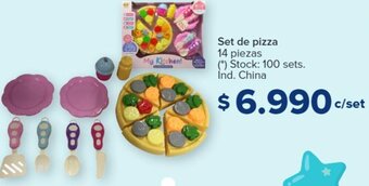 Carrefour Set de pizza 14 piezas oferta