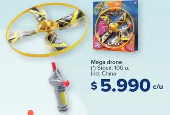 Carrefour Mega drone (*) Stock: 100 u. Ind. China oferta