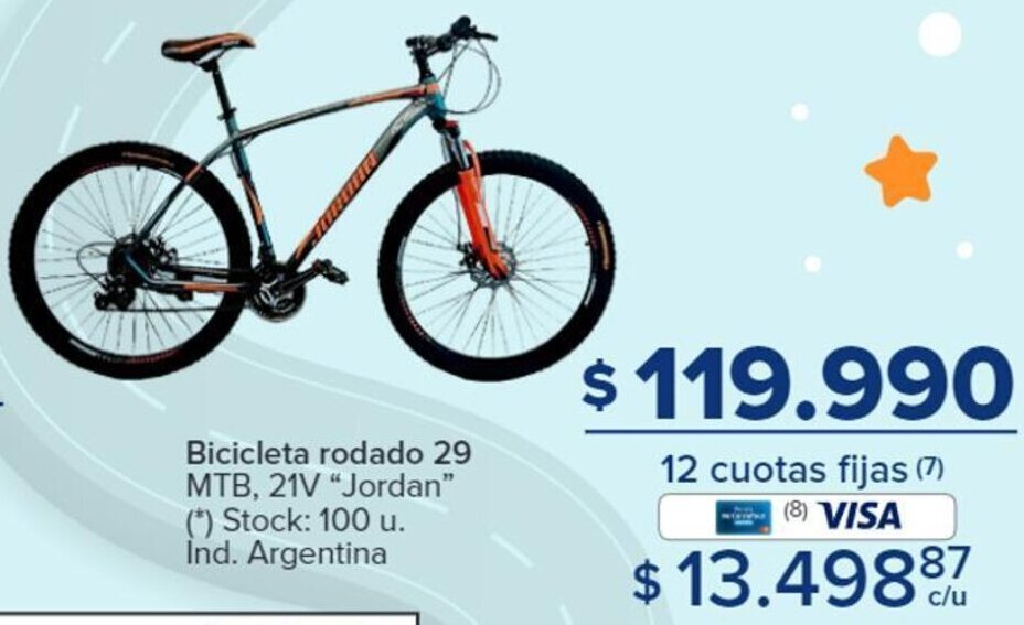 Carrefour bicicletas rodado discount 29