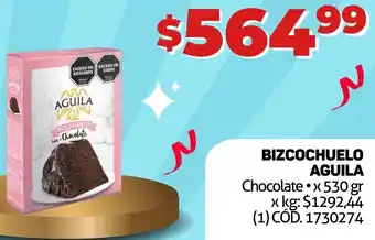 Makro BIZCOCHUELO AGUILA Chocolate x530 gr oferta