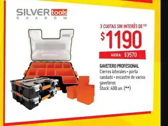 Walmart Gavetero Profesional Silver Tools oferta