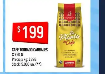 Cafe Torrado Cabrales