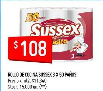 Walmart Rollo De Cocina Sussex oferta