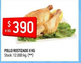 Walmart Pollo Rostizado x kg oferta
