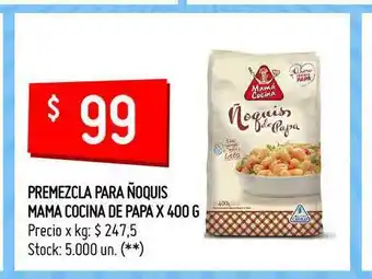 Walmart Premezcla Para ñoquis Mama Cocina De Papa x 400 g oferta