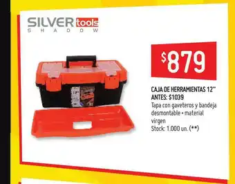 Changomas Caja De Herramientas 12'' Silver Tools oferta