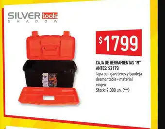 Changomas Caja De Herramientas 19'' Silver Tools oferta