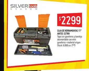 Changomas Caja De Herramientas 17'' Silver Tools oferta